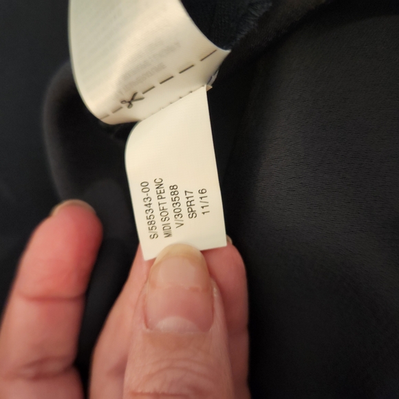 BANANA REPUBLIC Navy & Purple Plaid Y2K Skirt SZ 8 - Picture 6 of 9